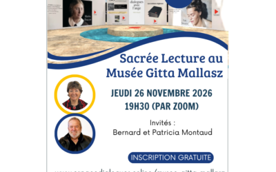 Sacrée Lecture au Musée virtuel Gitta Mallasz – 26 novembre 2026 – 19H30